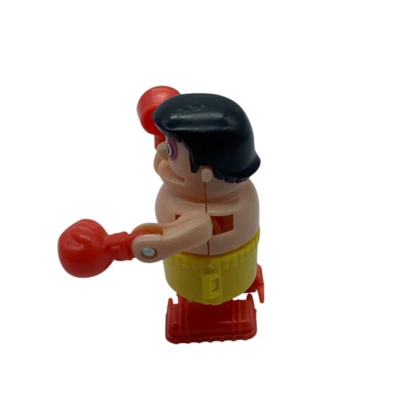 Vtg 1980s Tomy Bumbling Boxing Windup Figure Wind-Up Boxer Toy 3" DOES NOT WORK - Picture 3 of 4